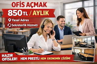 850 TL’ye Gerçek Bir Ofis
