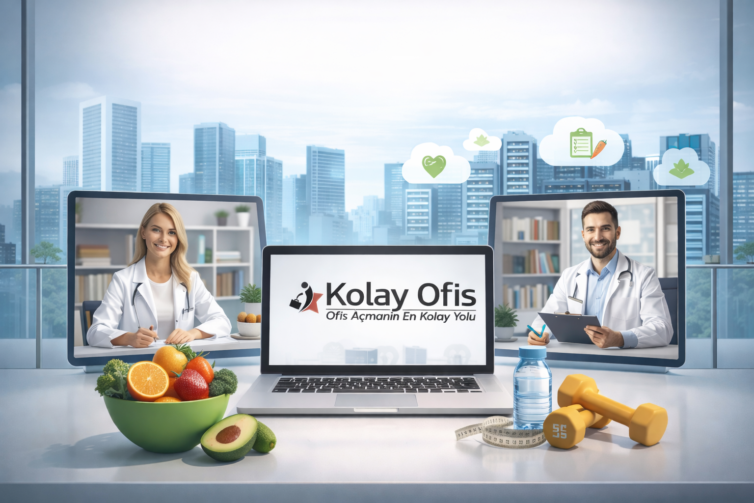 Diyetisyenlere Özel Sanal Ofis Ayrıcalıkları