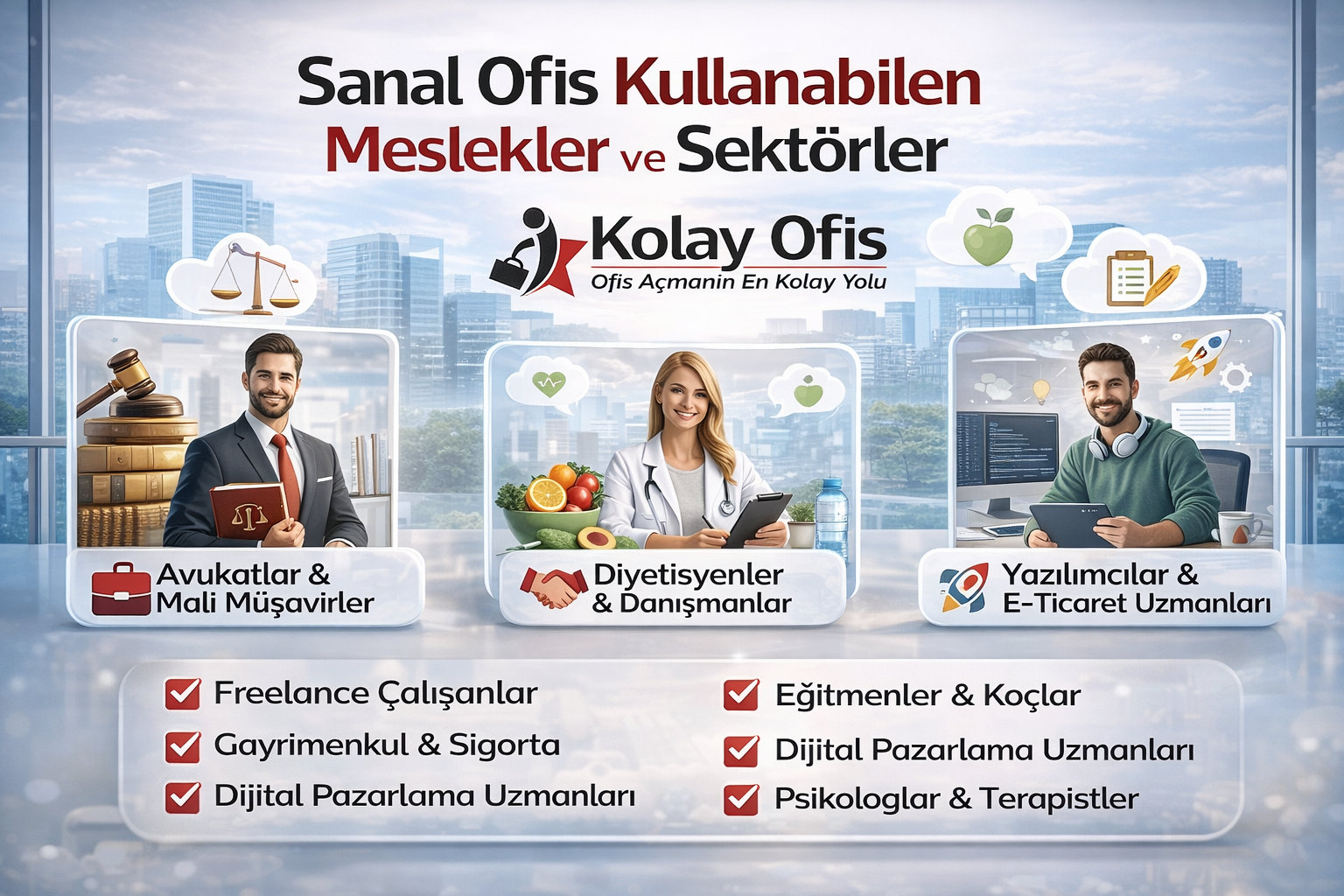 Hangi Meslekler Sanal Ofis Kullanabilir?