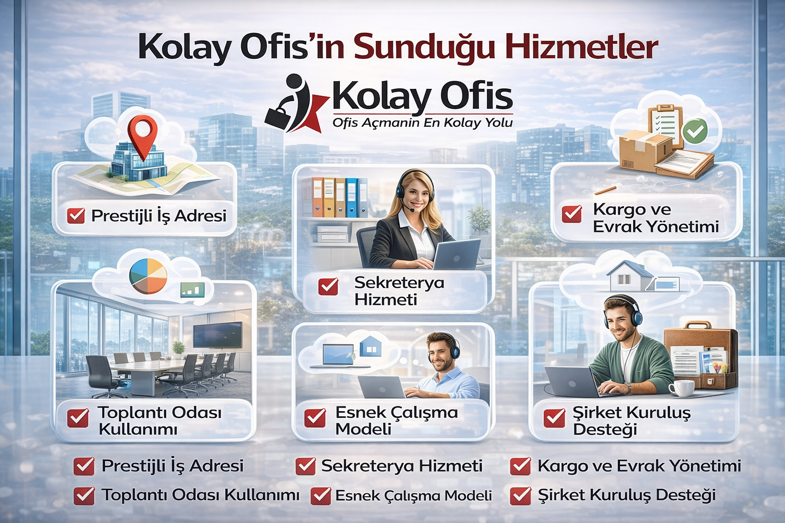 Kolay Ofis’in Sunduğu Hizmetler