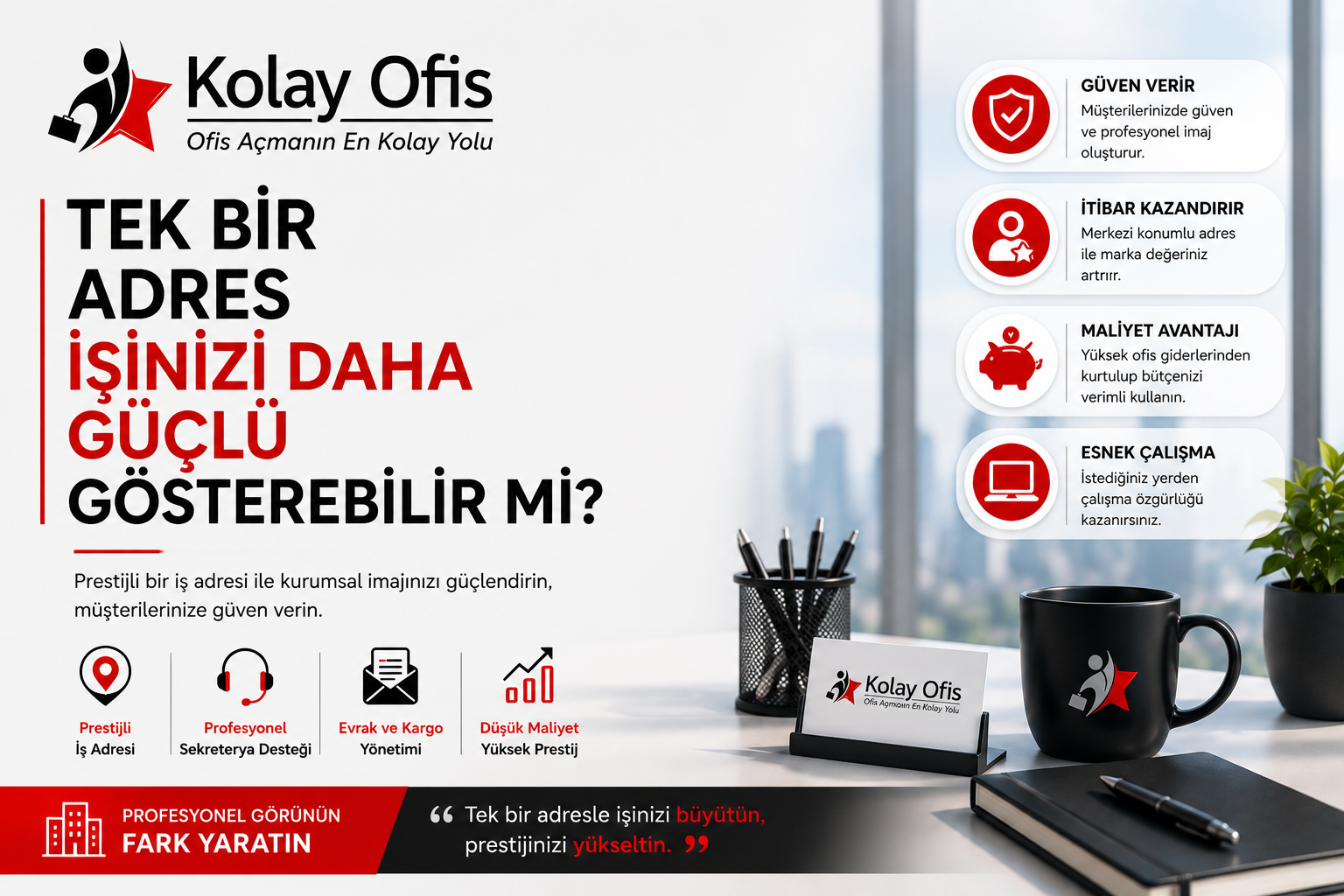 Tek Bir Adres İşinizi Daha Güçlü Gösterebilir mi?