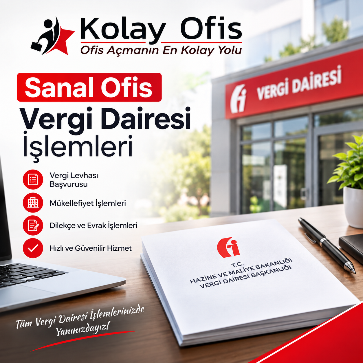 Sanal Ofis Vergi Dairesi İşlemleri