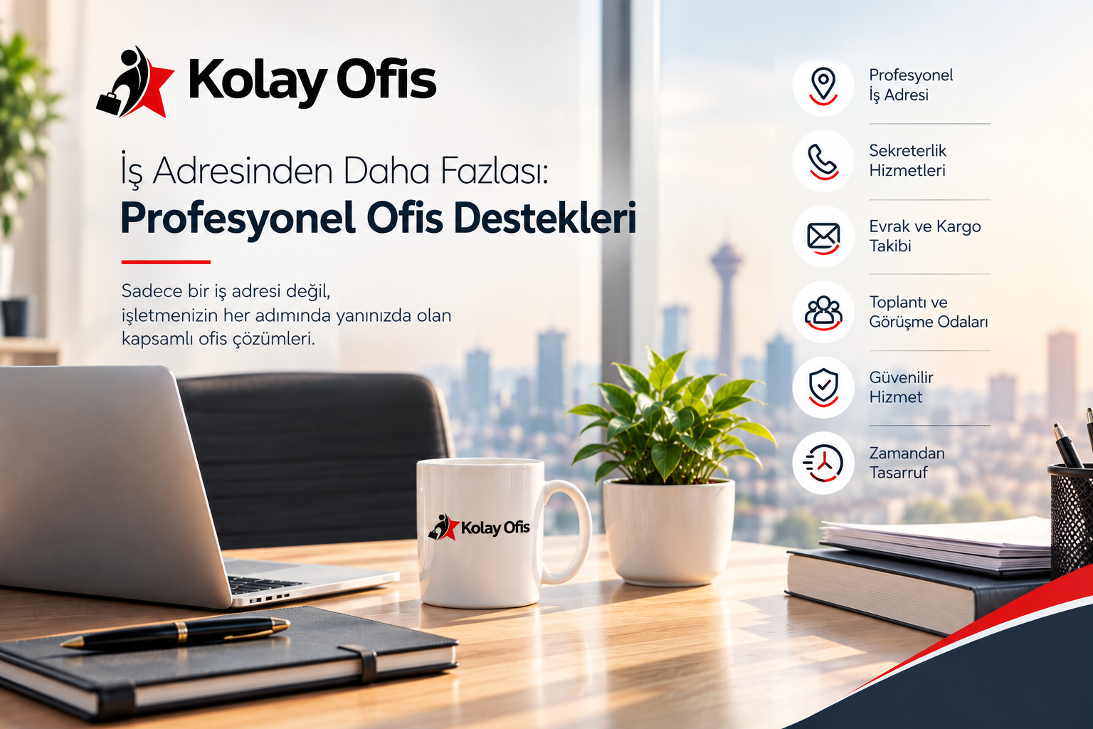 İş Adresinden Daha Fazlası: Profesyonel Ofis Destekleri